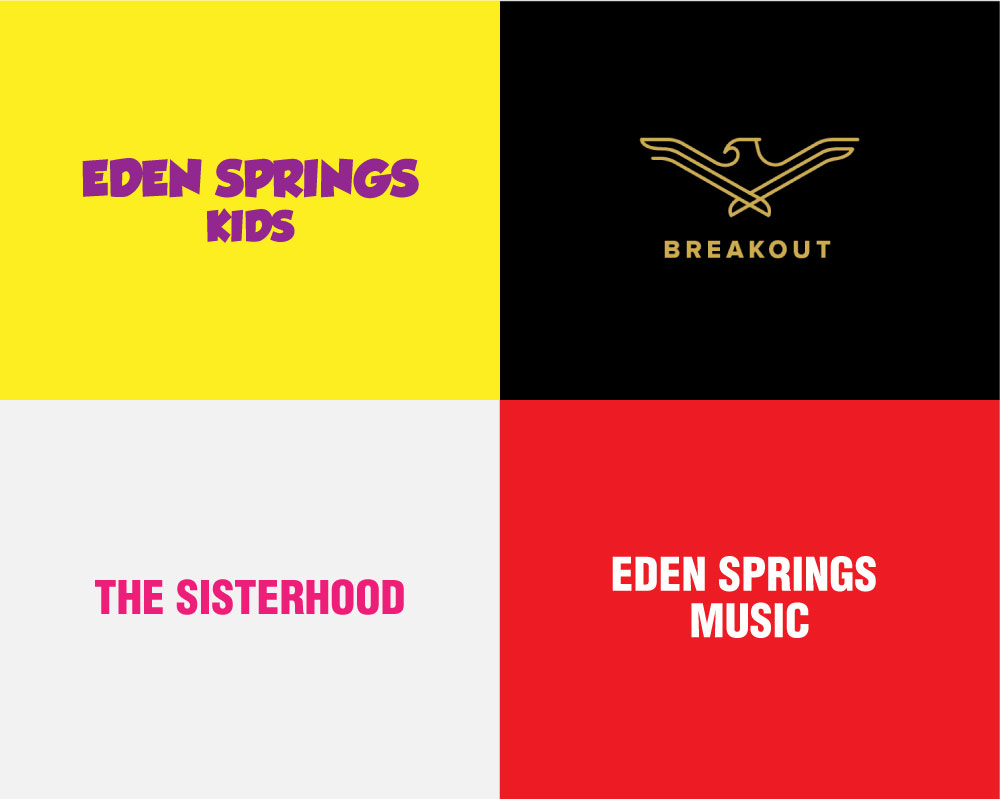 eden springs logo grid
